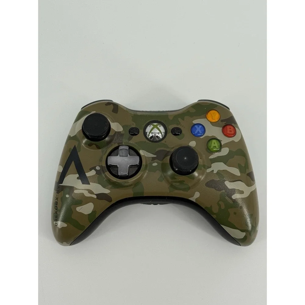 Official Microsoft Xbox 360 Special Edition Camo‎ HALO 4 Wireless Controller